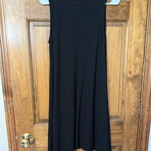 Old Navy Black Midi Dress